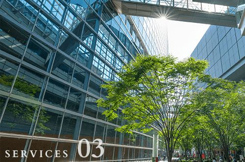 植栽・造園工事、緑地管理